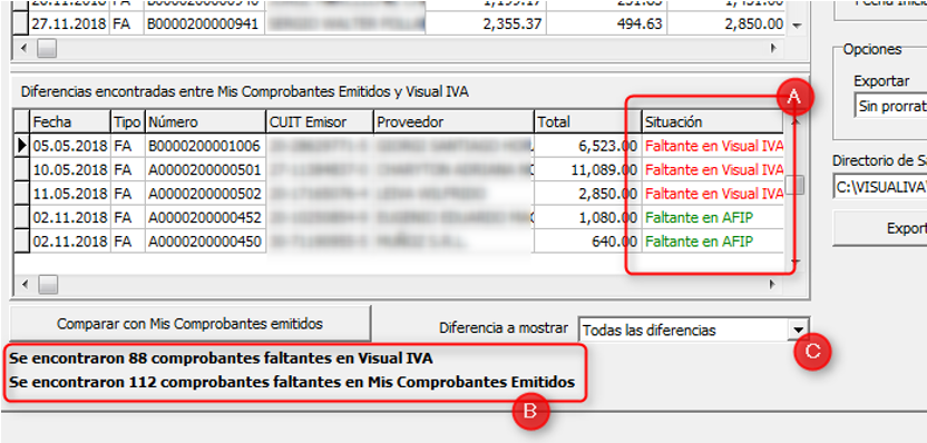 Exportación De Comprobantes A Formato TXT